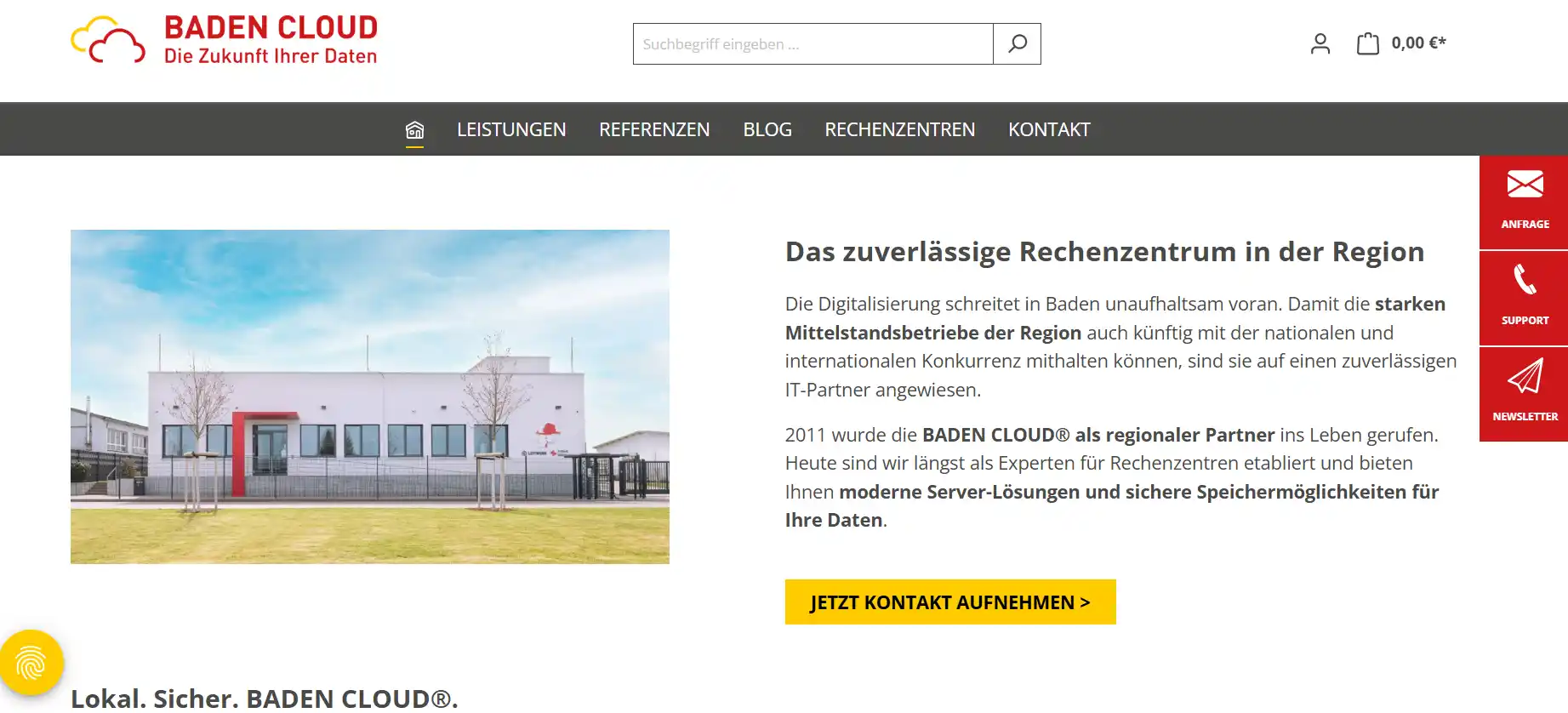 Startseite Baden Cloud