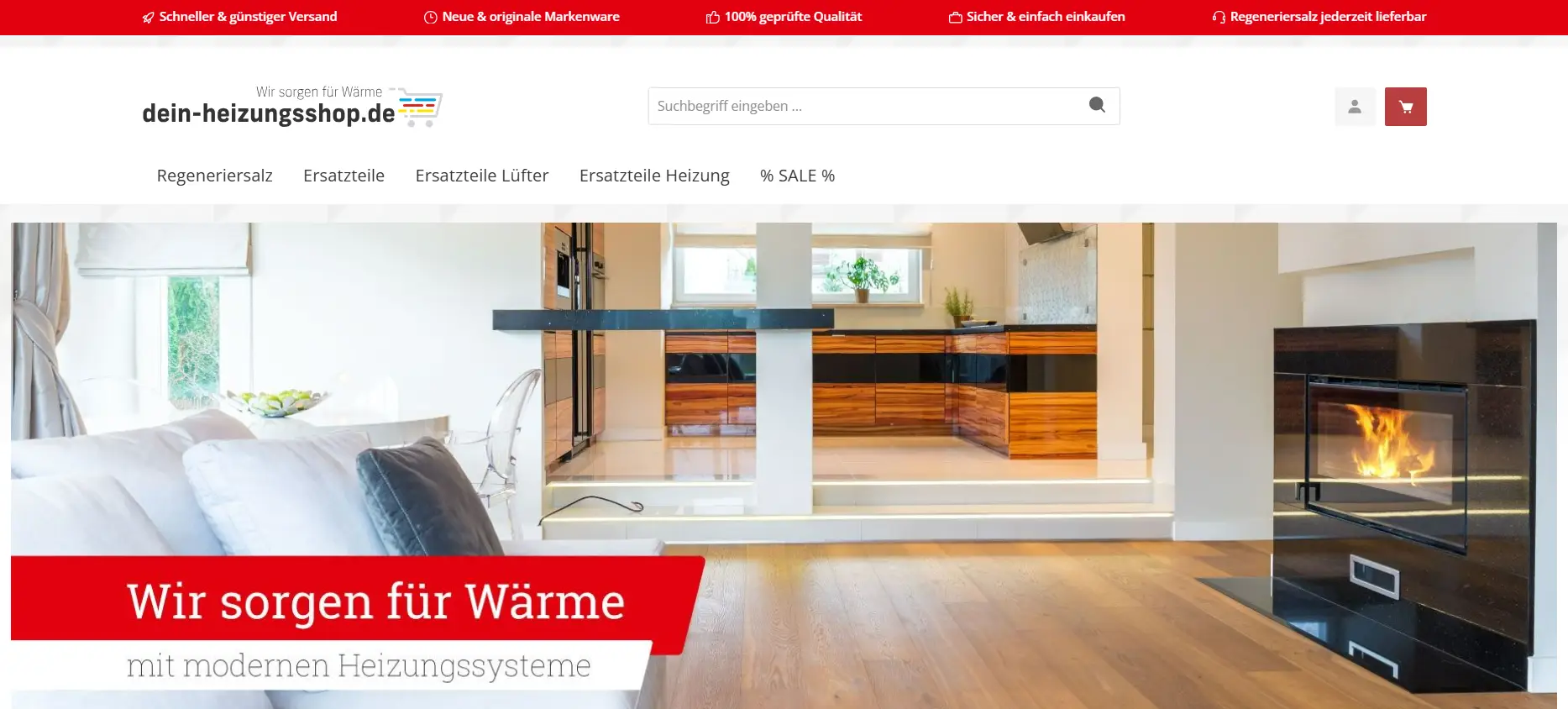 Startseite dein-heizungsshop.de
